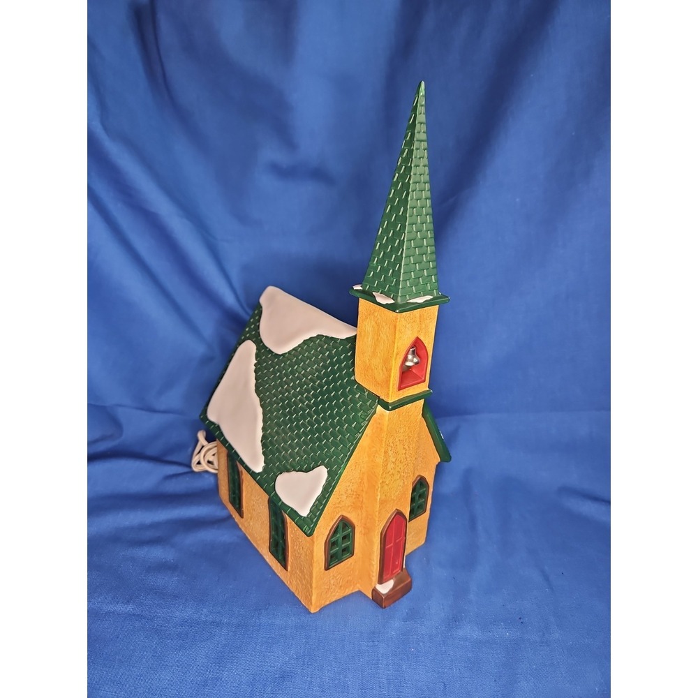 Dept. 56 Lighted Church Merry Makers Monk Mountain Chapel Vintage 14" 93700